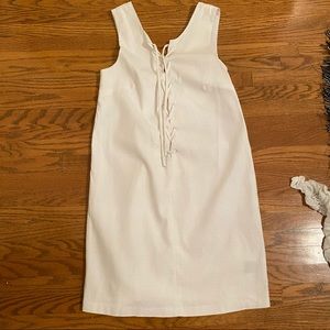 KENDALL + KYLIE White Front Tie Dress